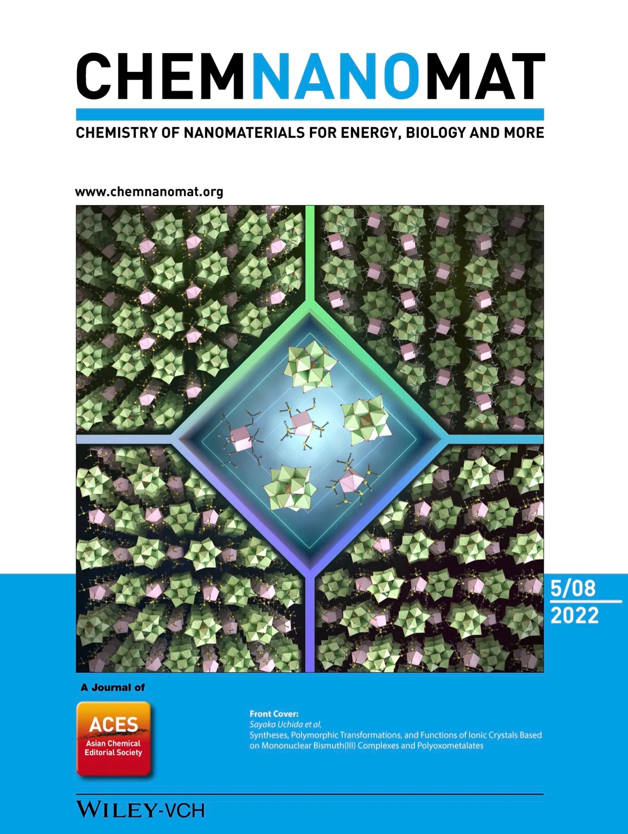 Syntheses, Polymorphic Transformations, and Functions of Ionic Crystals Based on Mononuclear Bismuth(III) Complexes and Polyoxometalates